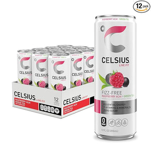 Celsius Energy Raspberry Acai Green Tea