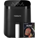 Air Fryer,Beelicious® 8-in-1 Smart Compact 4QT Air Fryers,Shake Reminder,450°F Digital Airfryer with Flavor-Lock Tech,Tempered Glass Display,Dishwasher-Safe & Nonstick,Fit for 2-4 People,Green